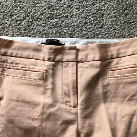Talbots Hampshire ankle pant in peach color - Picture 3 of 5